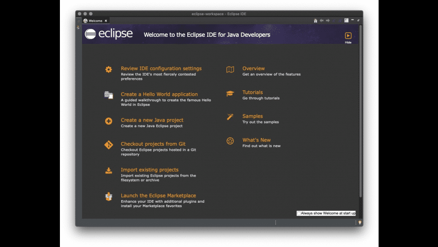 download eclipse ide for mac