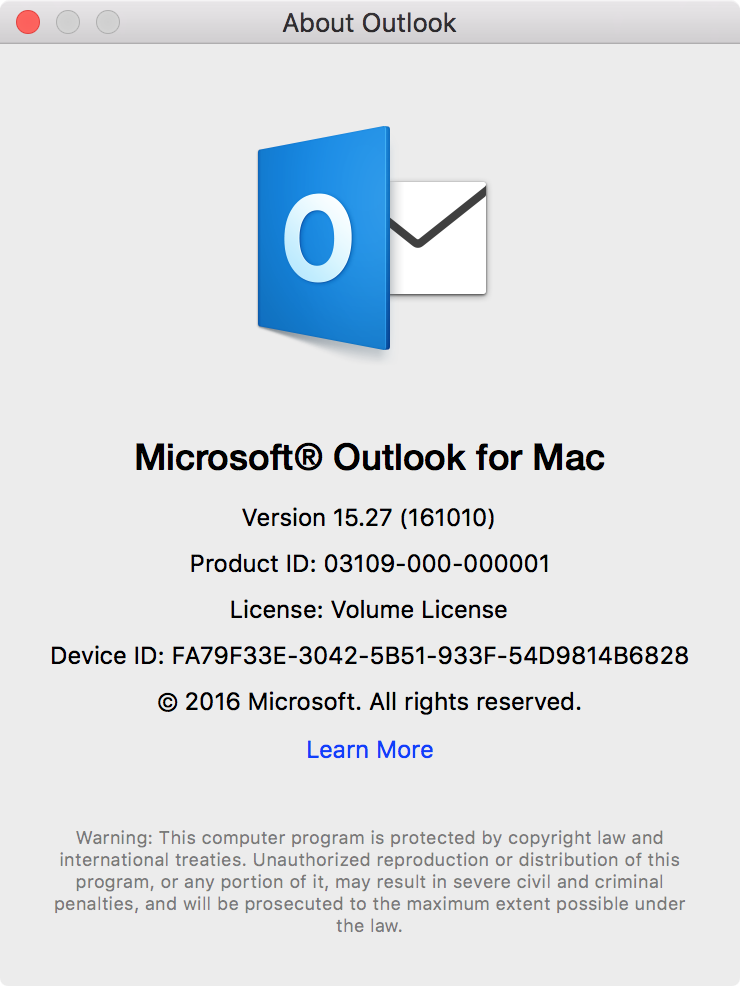 outlook for mac 2016 rules not showing